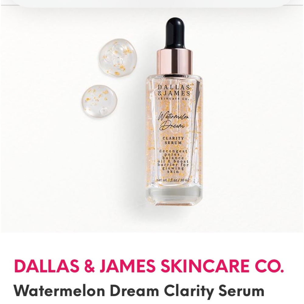 🌟 Dallas & James Skincare Co Watermelon Dream Clarity Serum